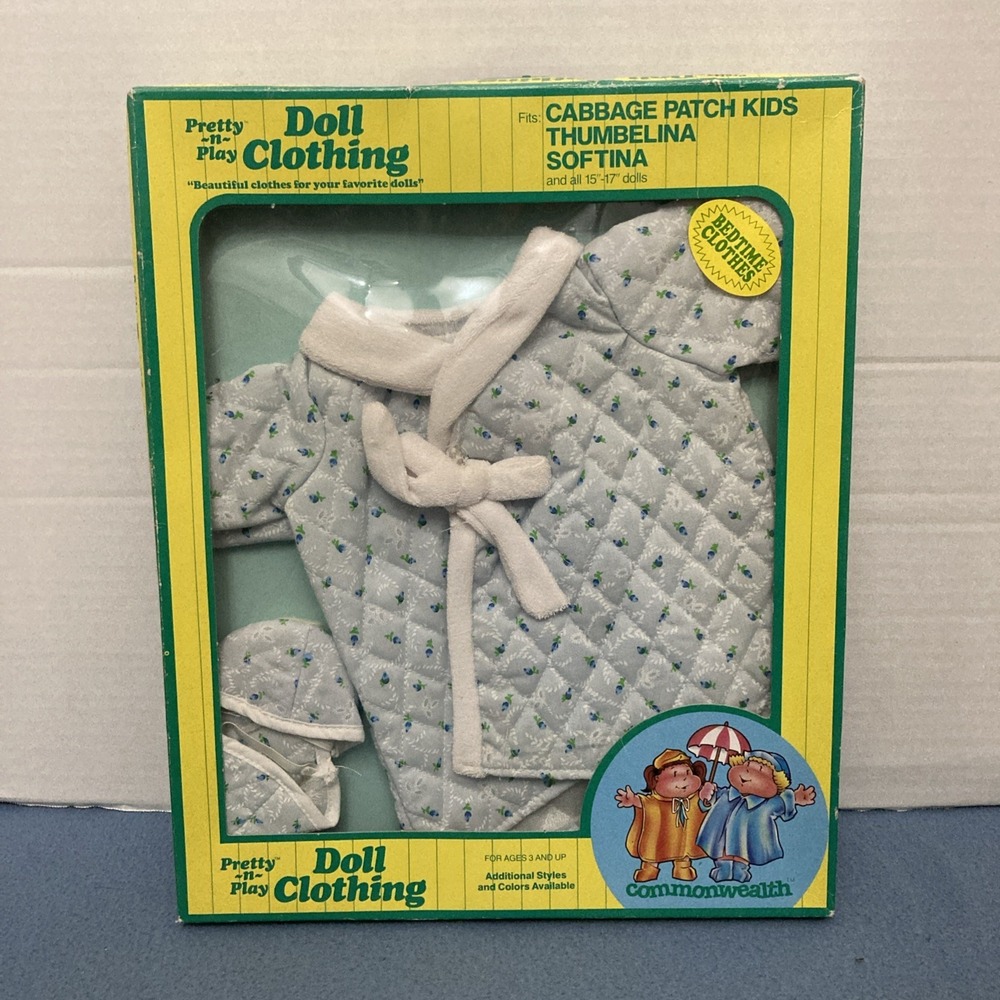VTG Commonwealth Pretty N Play Doll Clothing (Bedtime Clothes) for 15"-17" Dolls